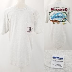 Outback America Shallow Minded Fishing T-shirt M